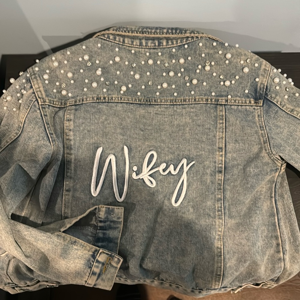 “Wifey” Denim Jacket